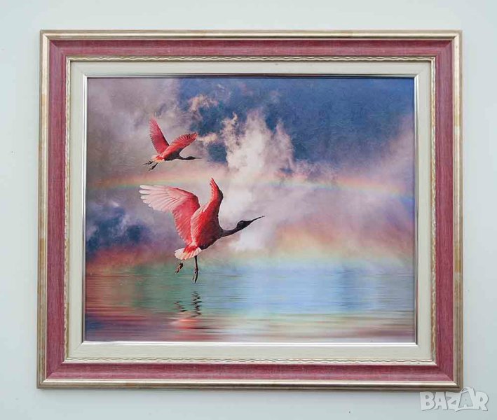 ”В преследване на дъгите”, картина, снимка 1