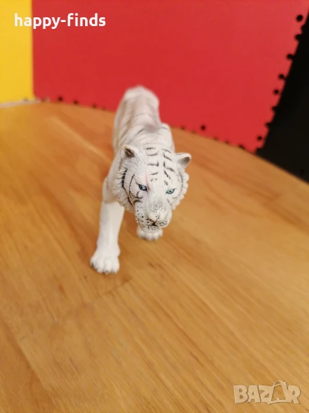 Фигурка Papo Wild Animal Kingdom – Бял тигър, снимка 1