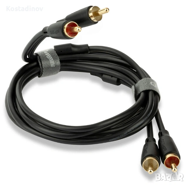 Кабел QED Connect Phono - 1.5м - 3 броя, снимка 1