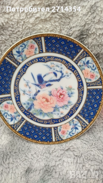 Колекционерска японска чинийка Имари, снимка 1