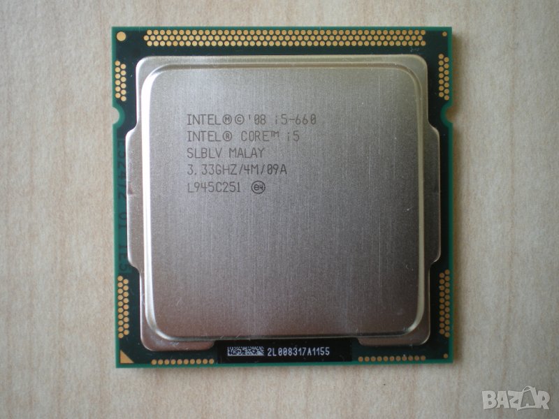 Процесор Intel Core i5 660 3.33GHz Socket 1156 SLBLV, снимка 1