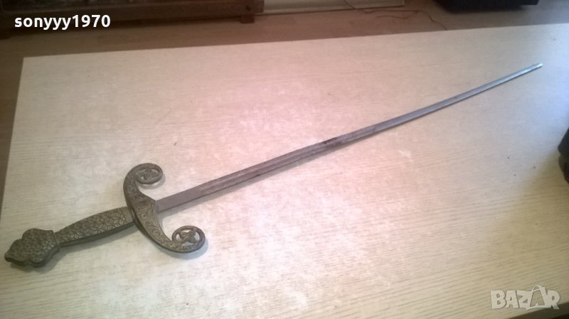 меч/сабя-ретро колекция-матал/мед/бронз-внос швеицария, снимка 1