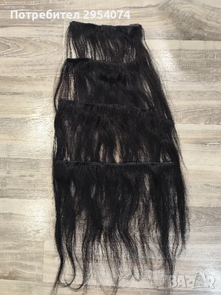 естествени екстеншъни 4реда 150лв, снимка 1