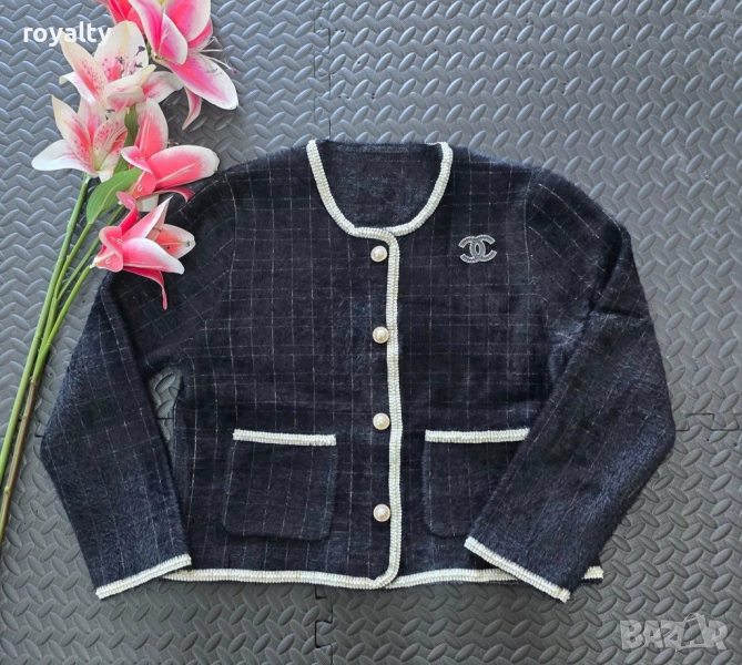 Ch🅰️nel дамска жилетка Два цвята , снимка 1