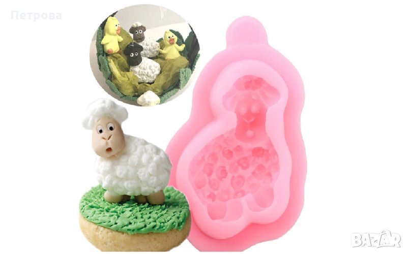 Силиконов молд – овчица, снимка 1