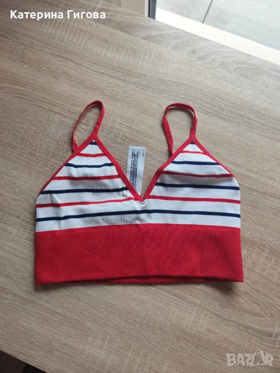 Къс топ ZARA , снимка 1