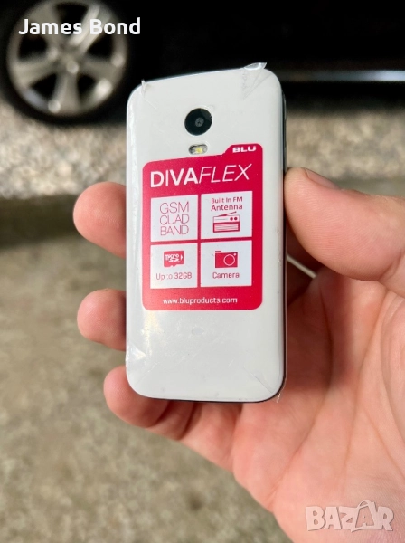 НОВ Телефон с капаче / Две сим карти / Камера , снимка 1