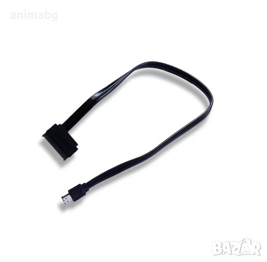 ANIMABG eSATA към SATA 22 pin кабел за директна връзка на хард диск HDD SSD с PC компютър лаптоп Lap, снимка 1