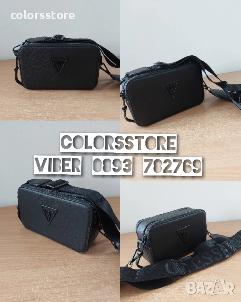 Черна чанта Guess/SG135de, снимка 1