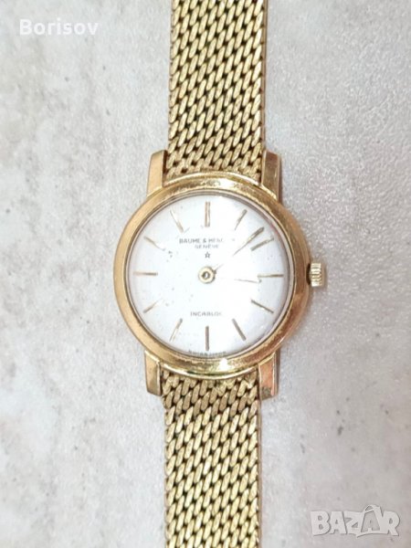 Швейцарски златен часовник 18К, снимка 1