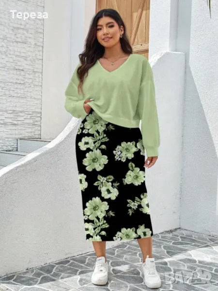 🆕Рокля с блуза / XXL, снимка 1