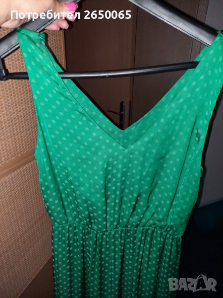 Орг.дълга ефирна рокля коприна Vila S размер, снимка 1