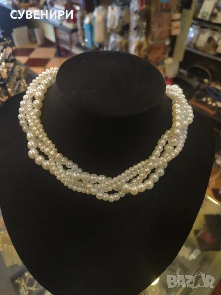 Чокър от изкуствени перли , снимка 1