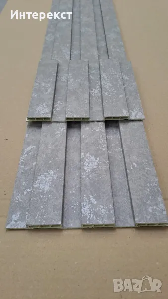 Вътрешен водоустойчив WPC стенен панел 3D, снимка 1