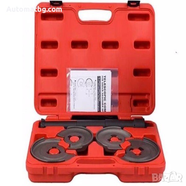 Комплект скоби за пружини Automat, За Mercedes, 120-325 мм, Черен, снимка 1