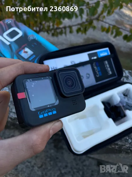 GoPro Hero 10 Black Екшън камера го про, снимка 1