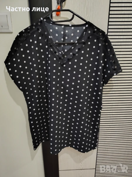 Продавам официална блуза на точки, снимка 1