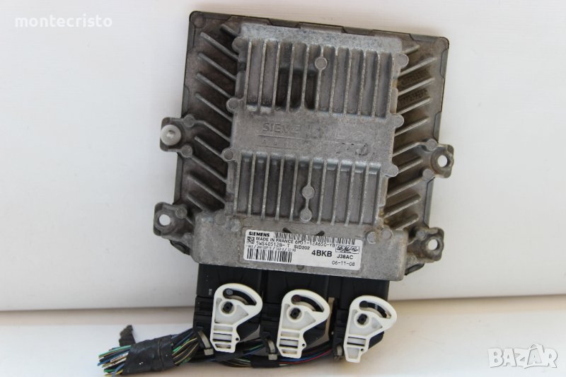 Моторен компютър Ford Focus MK2 6M51-12A650-YB / SID202 / 5WS40512B-T / 6M5112A650YB / 5WS40512BT, снимка 1