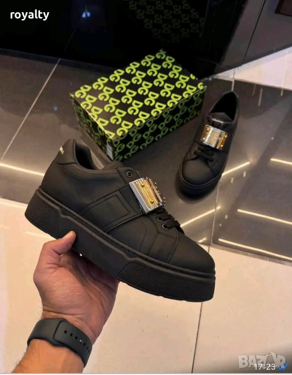 Dolce & Gabbana Черни Мъжки Маратонки , снимка 1