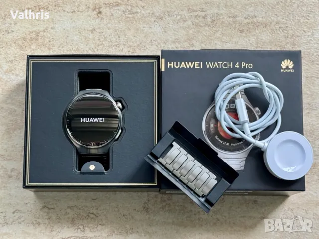 КАТО НОВ! Huawei Watch 4 Pro / 48mm / Titanium Strap, снимка 1 - Смарт часовници - 49452313