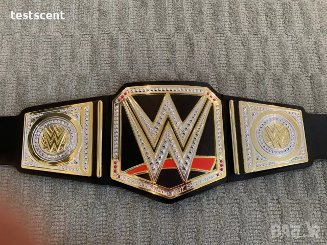 Шампионски пояс WWE World Heavyweight Championship световната титла в кеча Mattel детски belt колан, снимка 8 - Други - 48495444