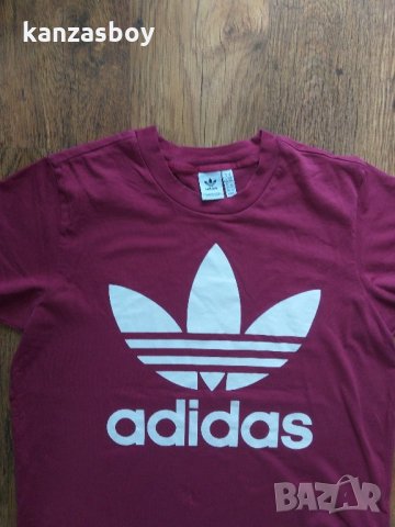 Adidas Trefoil Tee - страхотна дамска тениска, снимка 4 - Тениски - 32751327