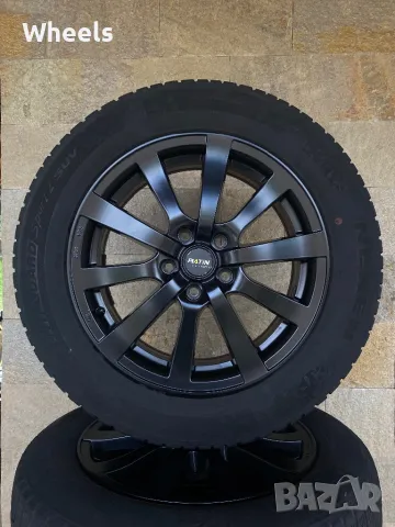 17" 5x114.3 Platin Black Matte, снимка 8 - Гуми и джанти - 47546550