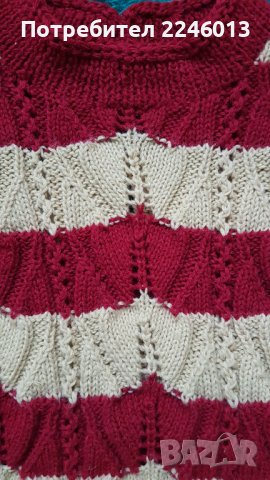 Плетен пуловер, снимка 2 - Детски пуловери и жилетки - 43195199