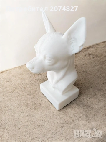 Chihuahua Bust / Чихуахуа бюст, снимка 2 - Декорация за дома - 53370487
