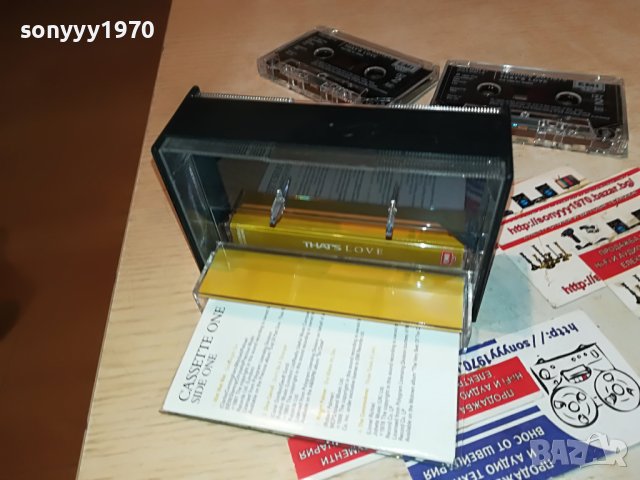 THATS LOVE X2 ORIGINAL TAPE-EMI MADE IN UK 1105231122, снимка 14 - Аудио касети - 40663690