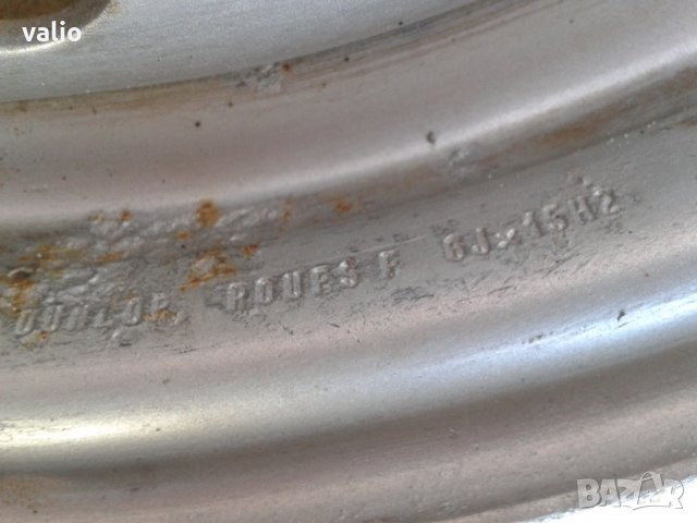 ЖЕЛЯЗНА 5/108/15, снимка 2 - Гуми и джанти - 28346057