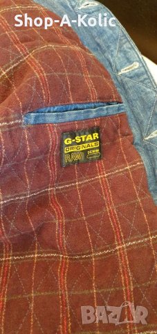Мъжко яке G-Star Raw Denim Slim Tailor Quilted Winter Jacket, снимка 6 - Якета - 27361378