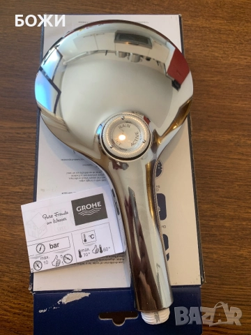 Ръчен душ Grohe RAINSHOWER SMARTACTIVE 130, 3 Струи, снимка 3 - Други - 51785265