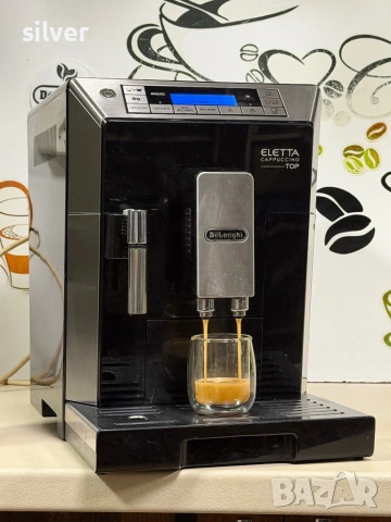 Кафемашина кафе автомат delonghi ELETTA cappuccino с гаранция, снимка 9 - Кафемашини - 53456740