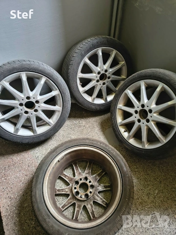 джанти за mercedes с гуми 17 цола , снимка 4 - Гуми и джанти - 53479015
