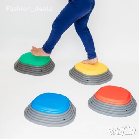 Нов MagicMeadow комплект от 4 броя Магически Подскачащи Стъпала Подарък Деца, снимка 4 - Други - 42960629