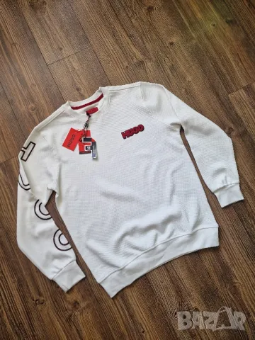 Страхотна мъжка блуза суитчър HUGO BOSS Размери S , M, L, XL, 2XL , снимка 2 - Суичъри - 47588001