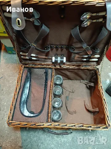 ратанова кошница за пикник