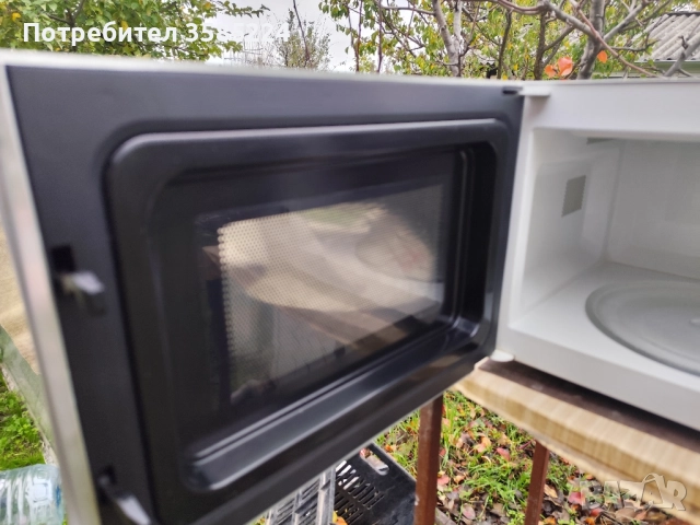 Микровълнова фурна с грил, снимка 5 - Микровълнови - 52325737