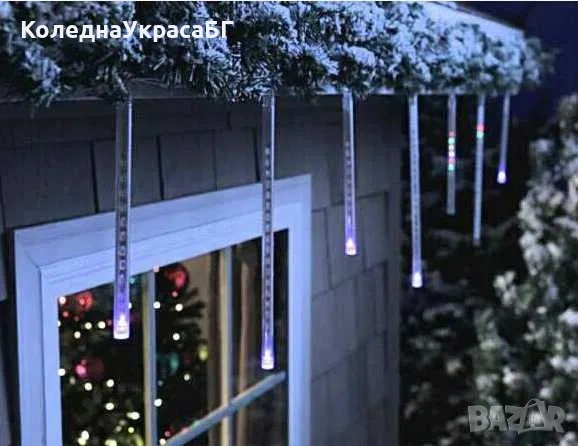 Бял Падащ Сняг + Подарък Диско Крушка Коледна Промоция за 45лв, снимка 2 - Лед осветление - 53561538