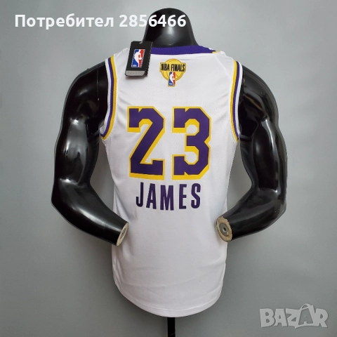 Мъжки потник Nike LA Lakers Lebron James Finals Edition размер XL , XXL, снимка 5 - Тениски - 52048576
