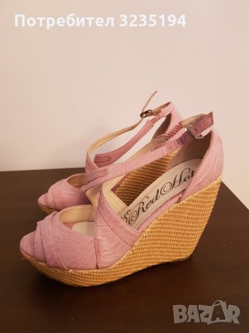 Red Hot розови сандали, снимка 3 - Дамски ежедневни обувки - 34849124