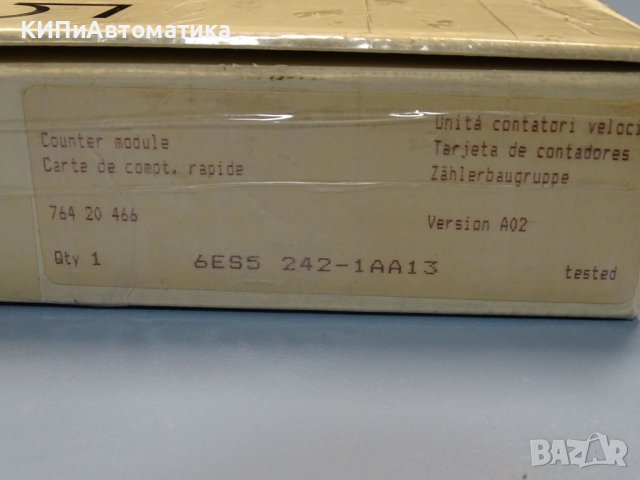 електронна платка Siemens 6ES5 242-1АА13 Simatic S5, снимка 10 - Резервни части за машини - 36936518