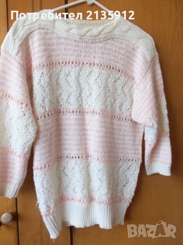 Дамска плетена блуза, снимка 3 - Блузи с дълъг ръкав и пуловери - 37047165