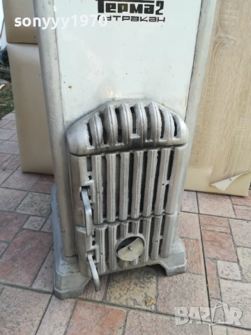 ТЕРМА 2-ТУТРАКАН ЧУГУНЕНА С ТУХЛИ 1010251336, снимка 6 - Отоплителни печки - 52008536