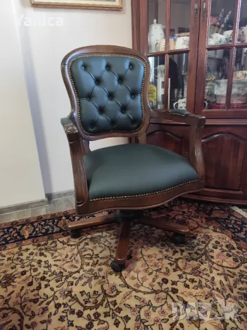 Офис кресло стол стил Честърфийлд 