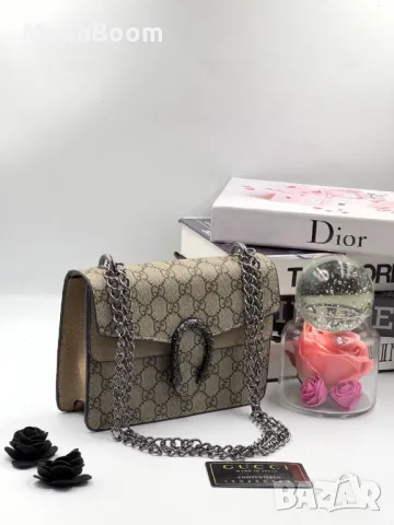 Gucci дамски чанти Различни цветове , снимка 3 - Чанти - 48854159