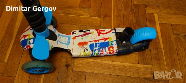 Тротинетка 3в1 Lorelli Smart Plus със светещи гуми, снимка 4 - Скутери и тротинетки - 49273232