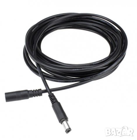  Удължителен Кабел за Видеонаблюдение Захранващ Удължаващ Кабел за Камера Захранване Видеонаблюдение, снимка 4 - Комплекти за видеонаблюдение - 37794146