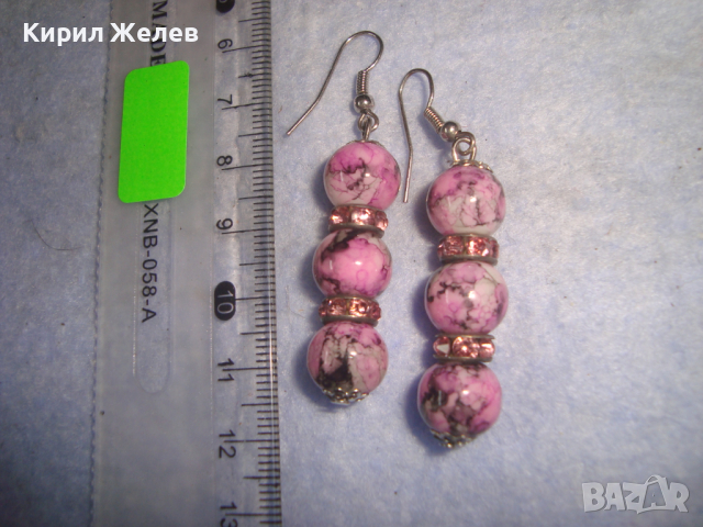 МНОГО КРАСИВИ ХЕНД-МЕЙД ФЕШЪН АРТ ОБЕЦИ с КРИСТАЛЧЕТА 16563